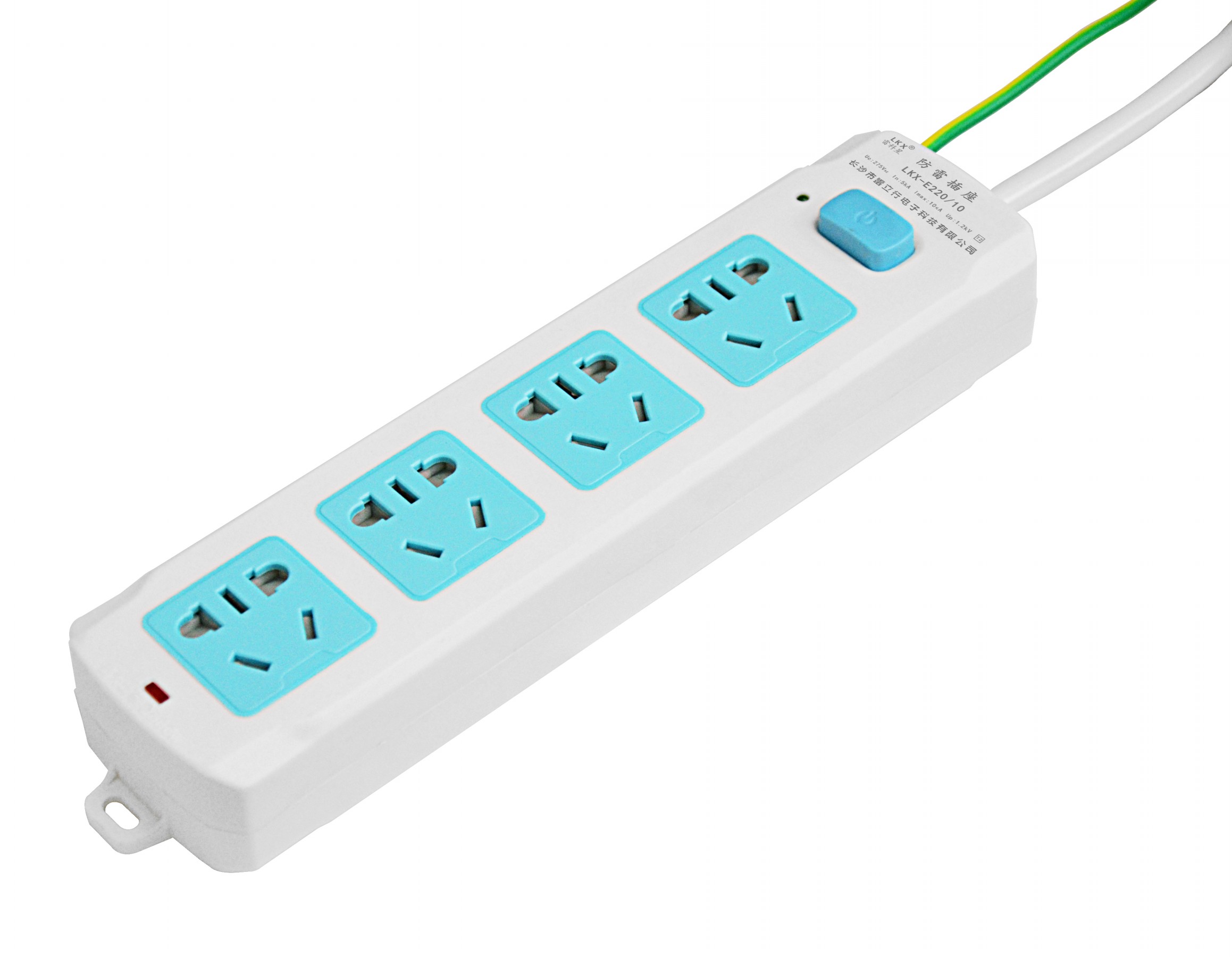 4口普通浪涌保护插座（LKX-E220）